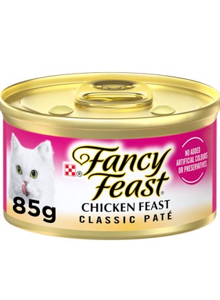 Classic Pate Chicken Feast Wet Cat Food