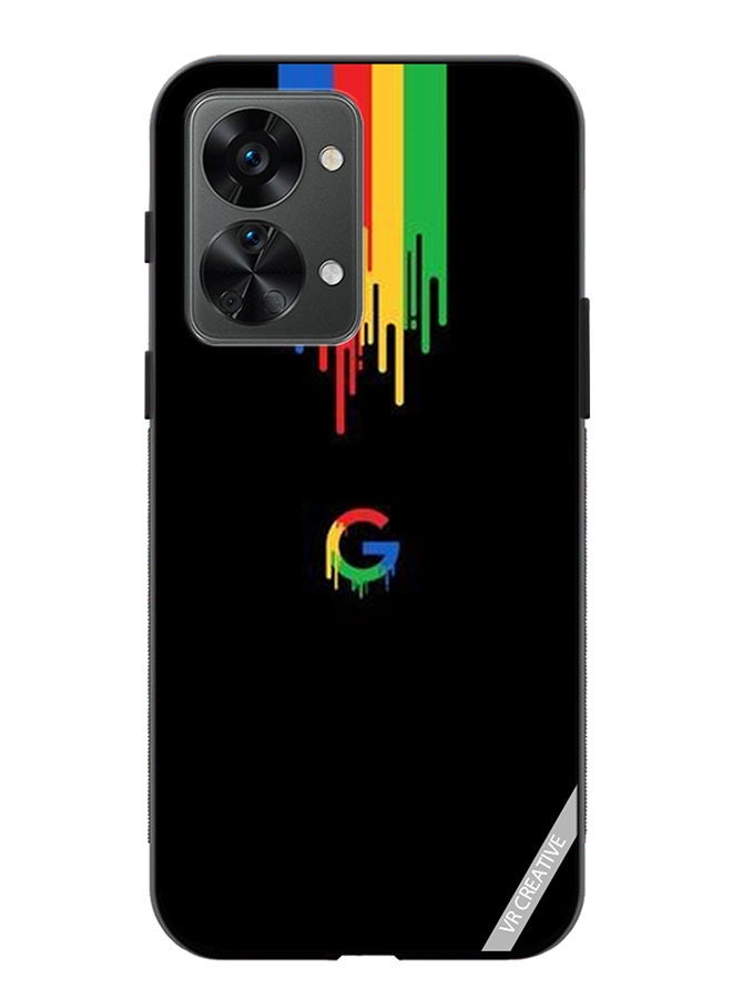 VR CREATIVE Protective Case Cover For OnePlus Nord 2T Google Design Multicolour - Image 1
