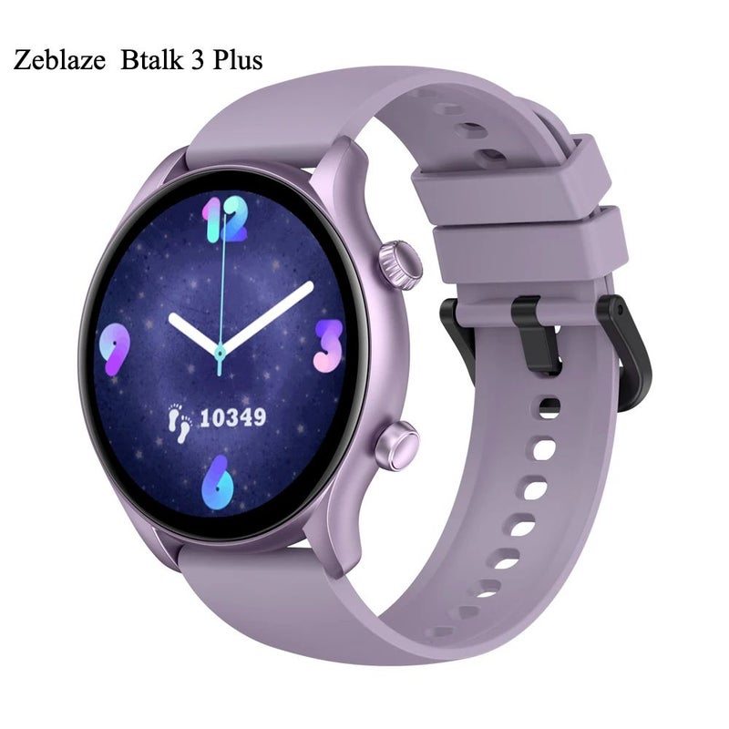 زيبليز ساعة ذكية Zeblaze Btalk 3 Plus - بنفسجي - Image 1