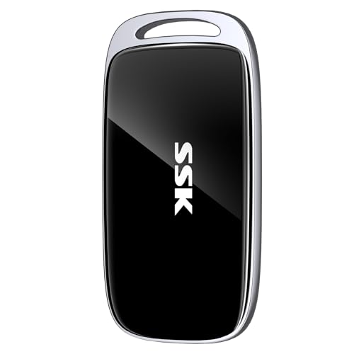 SSK 8TB SSD External Hard Drive, Portable SSD Drive up to 2000 MB/s, USB 3.2 Gen2X2 External Solid State Drives for iPhone 15/16 PRO、Mac、Phone OTG、Laptops with LED Indicator - Image 1