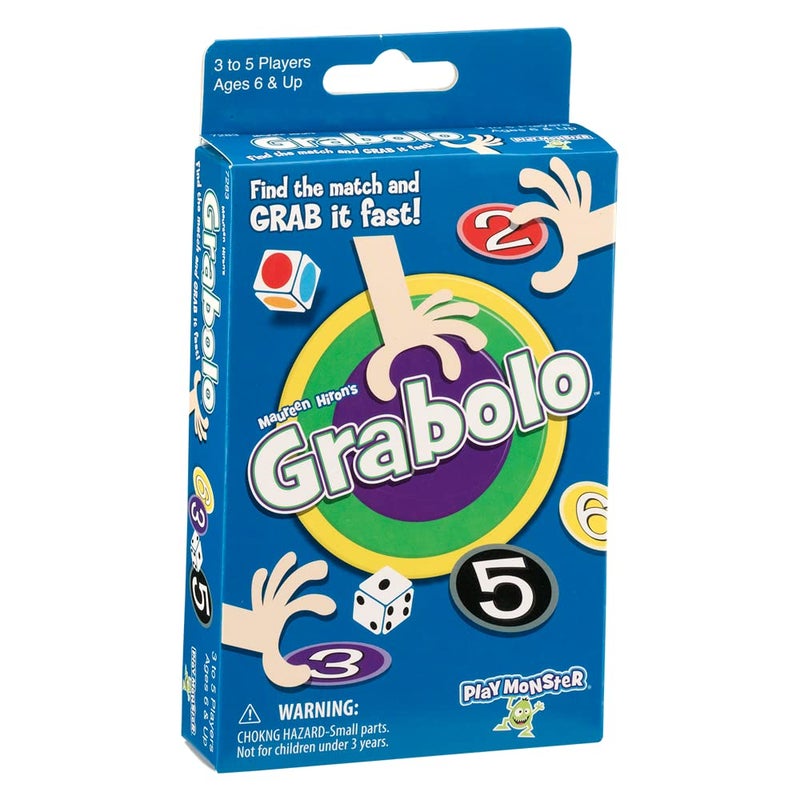 PlayMonster Grabolo Card Game FastGrabbing Family Fun for Ages 6 - Image 2
