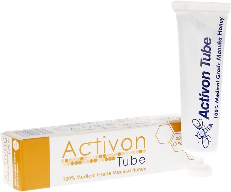 Activeon Medical Grade 100% Manuka Honey Gel Tube Natural Healing of Wounds 1 Pack - Image 1