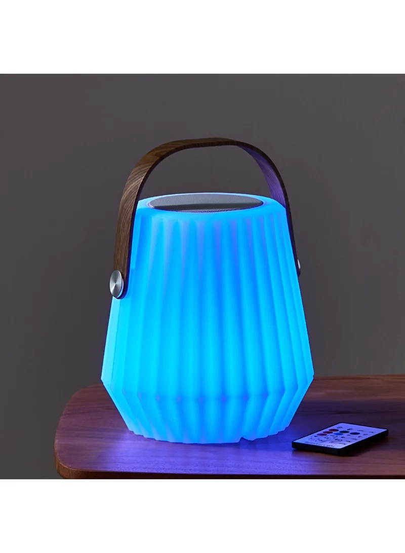 Home Box Solin RGB Waterproof LED Multi Utility Speaker with Remote Battery 8h 18 x 27 x 18 cm