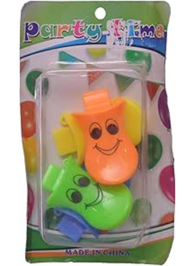 Party Decoration Supplies With Smiley Face Design Set Of 2 Pieces - Multi Color