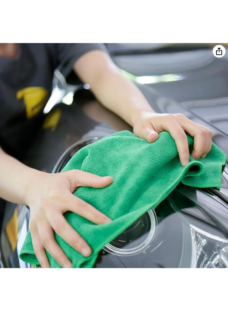 قطعة قماش تنظيف من الألياف الدقيقة بطول 40 سم، مناسبة للاستخدام المنزلي، المطبخ، وتنظيف السيارات - Image 2