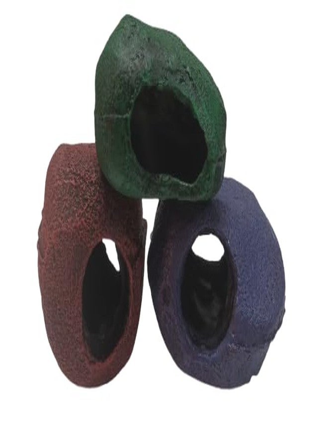 Shirlip Aquarium Hideaway Rock Cave for Aquatic Pets to Breed, Play and Rest, Safe and Non-Toxic Resin Fish Tank Ornaments - Image 2