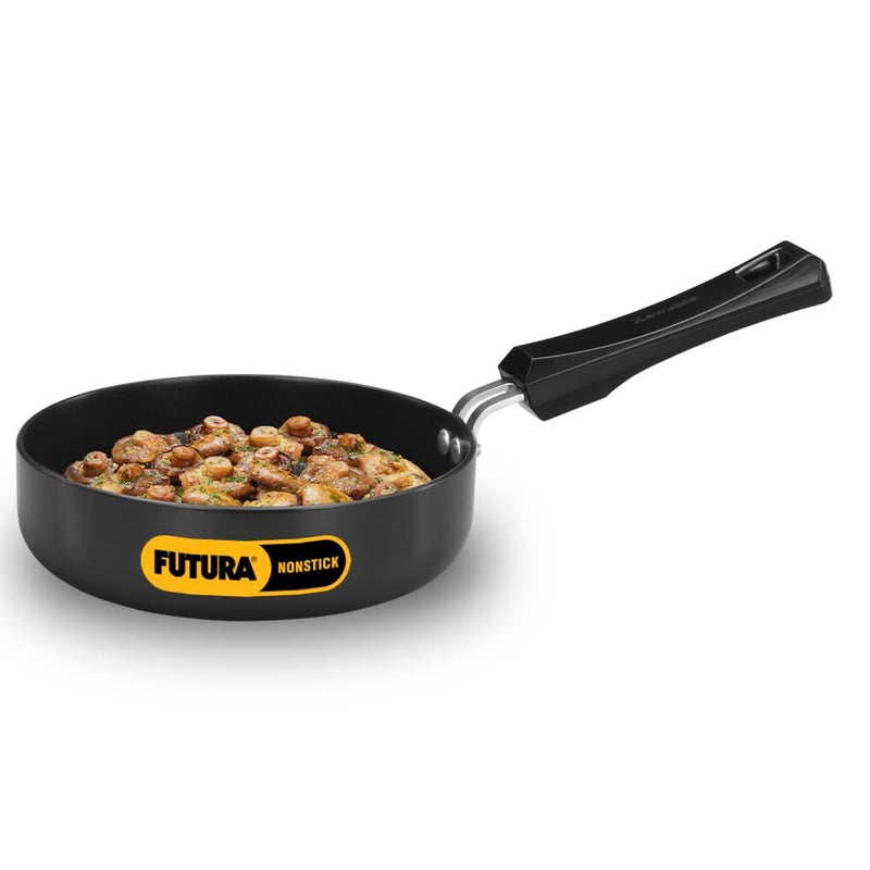 Hawkins Futura 16 cm Frying Pan, Non Stick Fry Pan, Induction Omelette Pan, Small Frying Pan, Black (INF16) - Image 1