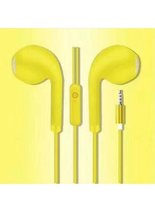 E-Commerce Macaron Wired Music Headset Suitable For Android Apple 3.5mm With Microphone Ear-Color:Yellow - pzsku/Z1CB69C5D20CBE905BF13Z/45/_/1742462818/1b2dcbad-f142-48f3-8d73-129a6d765391