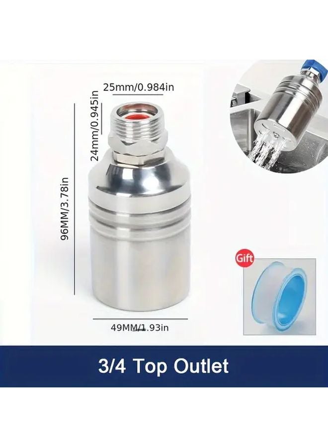 304 Stainless Steel Water Float Valve 3 4 Inch Automatic Level Control - Image 3
