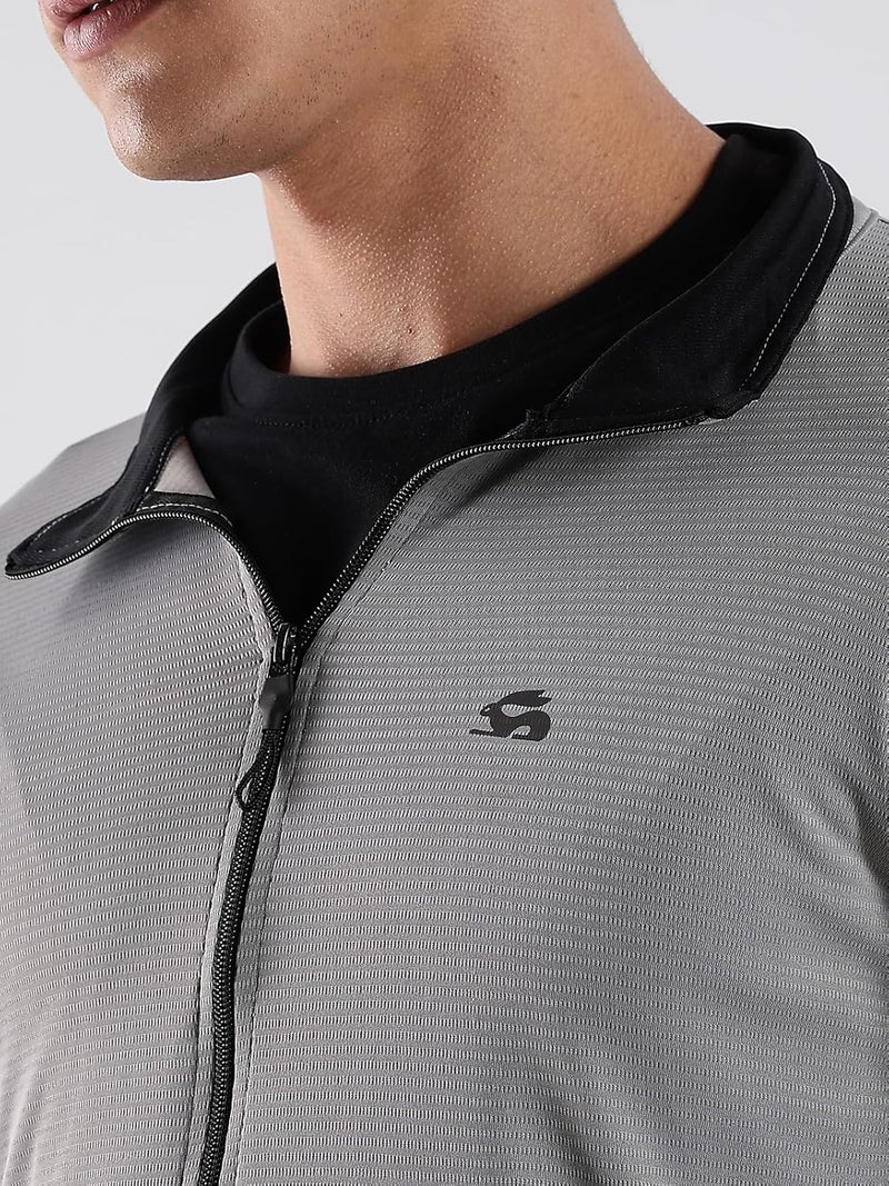 ADRO Men's Sunscreen Jacket with UPF 50+ Protection for Running and Biking - Lightweight and Breathable - Image 4