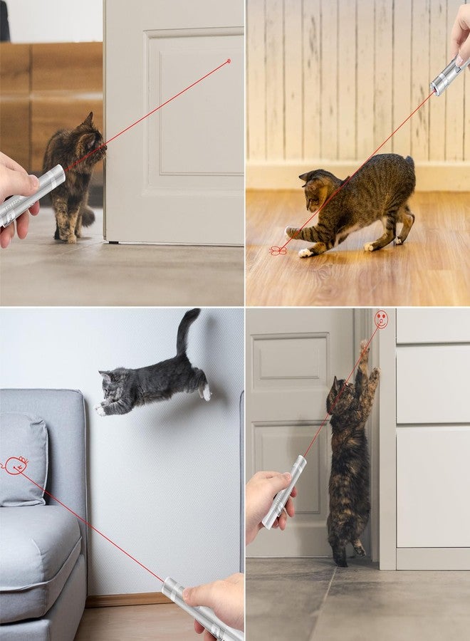 TBTeek Cat Toys for Indoor Cats, 3 Light Modes Cat Toy with 5 Adjustable Patterns,USB Rechargeable Interactive Kitten Pet Dog Toy,Portable Interactive Cat Toy Long Range Fun Chase Play Exercise - Image 2