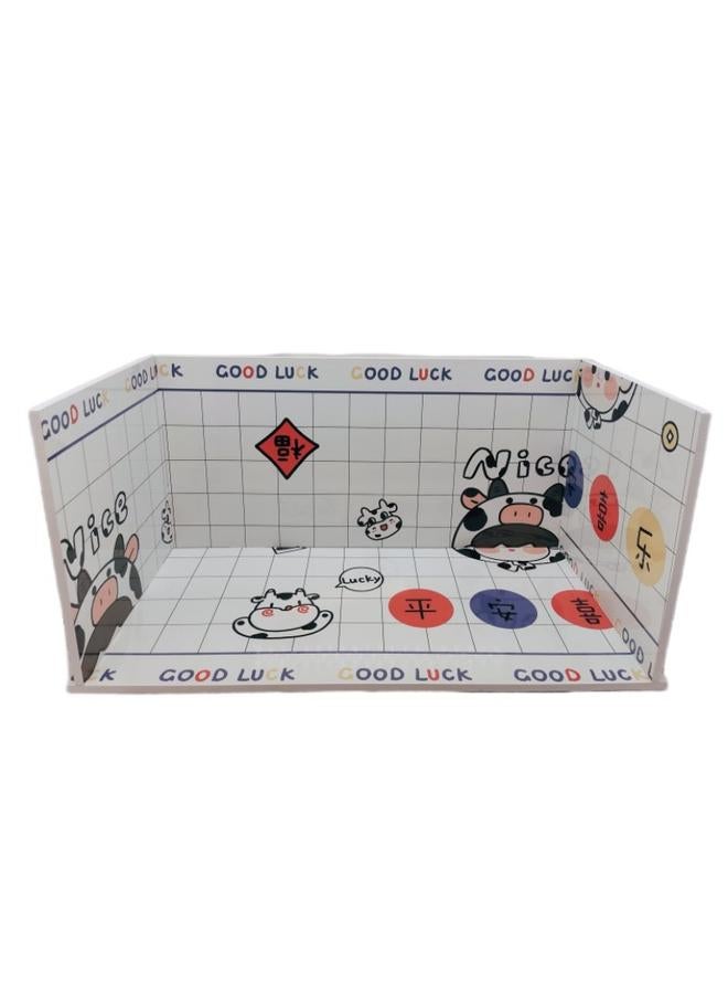 الأزرق جي دبليو حاجز المطبخ الصغير لوحة خلفية المطبخ الصغير - Image 1