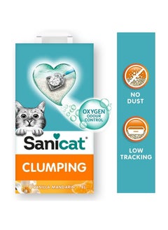 Sanicat Sanicat Clumping Vanilla Mandarin 8 L  - Image 1