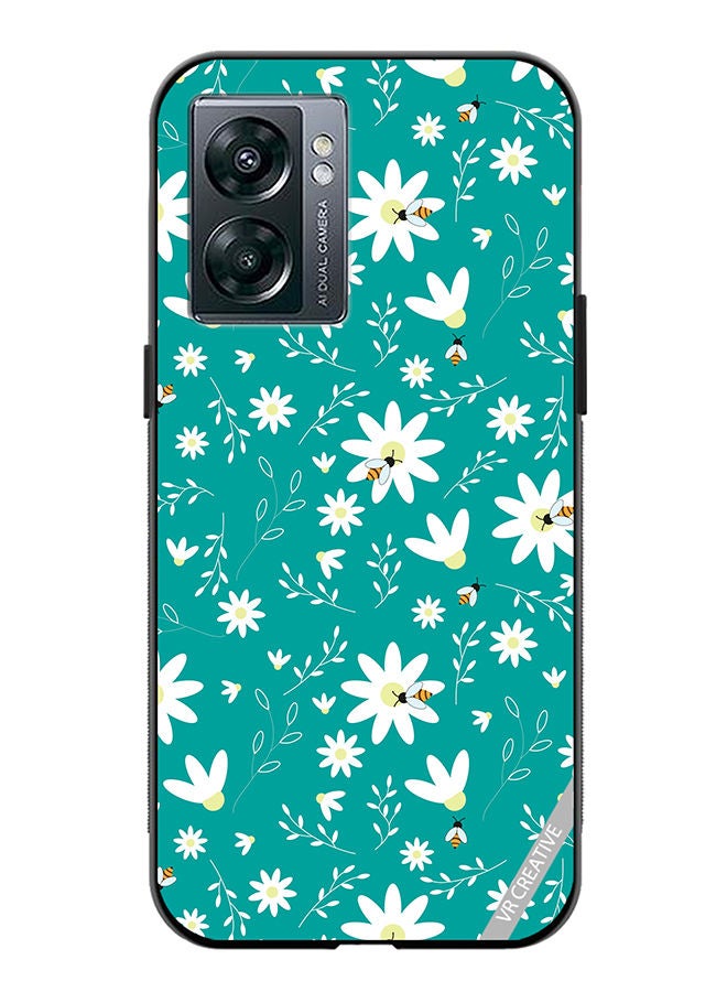 VR CREATIVE Protective Case Cover For OnePlus Nord N300 Flower Design Multicolour - Image 1
