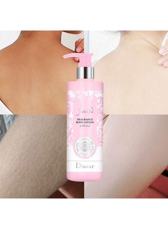ديسار لوشن تفتيح الجسم برائحة عطرية غنية بالكولاجين وزيت اللوز الحلو 320 مل - Image 4