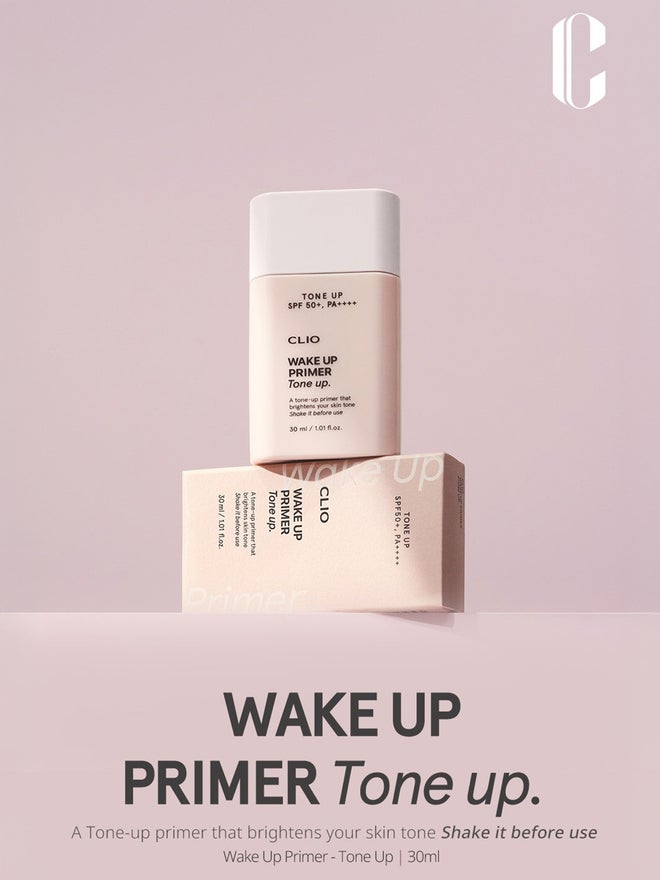 CLIO PROFESSIONAL CLIO Cosmetics Wake Up Primer Tone Up SPF50+, PA++++ - Image 2