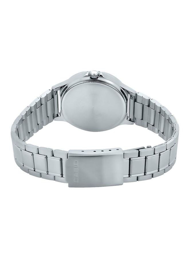 CASIO Women Stainless Steel Analog Wrist Watch LTP-V300D-4AUDF - 33 mm - Silver - Image 2
