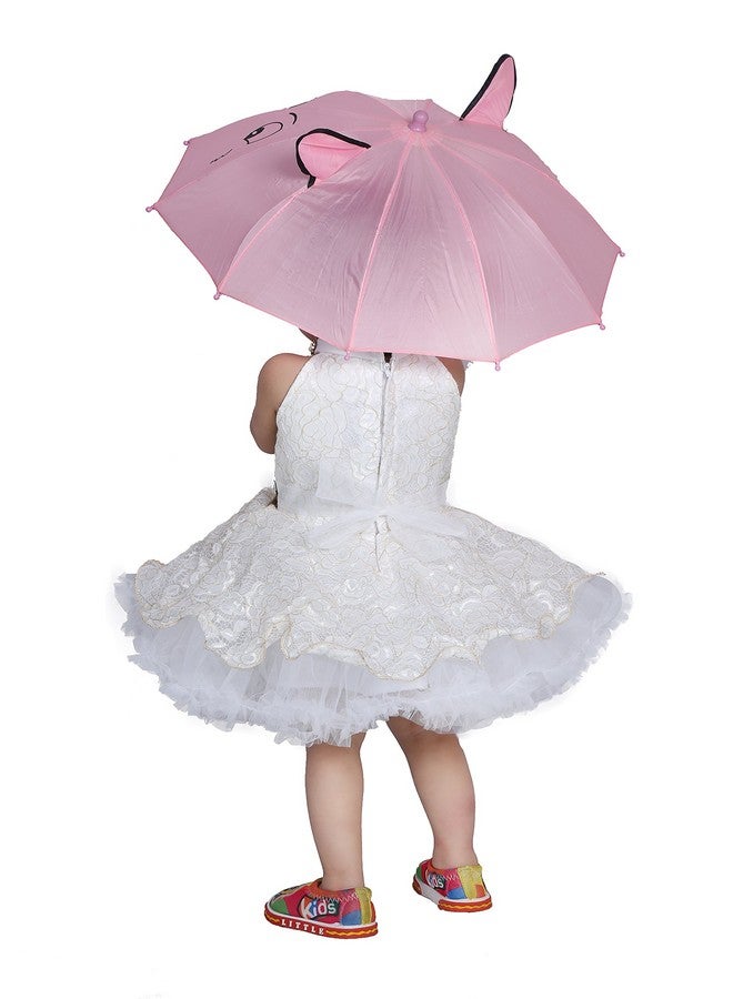 First Kids Step Rich Doll Girl's Designer Frock RD_400 (Black & Cream, 1-2 Years) - Image 3