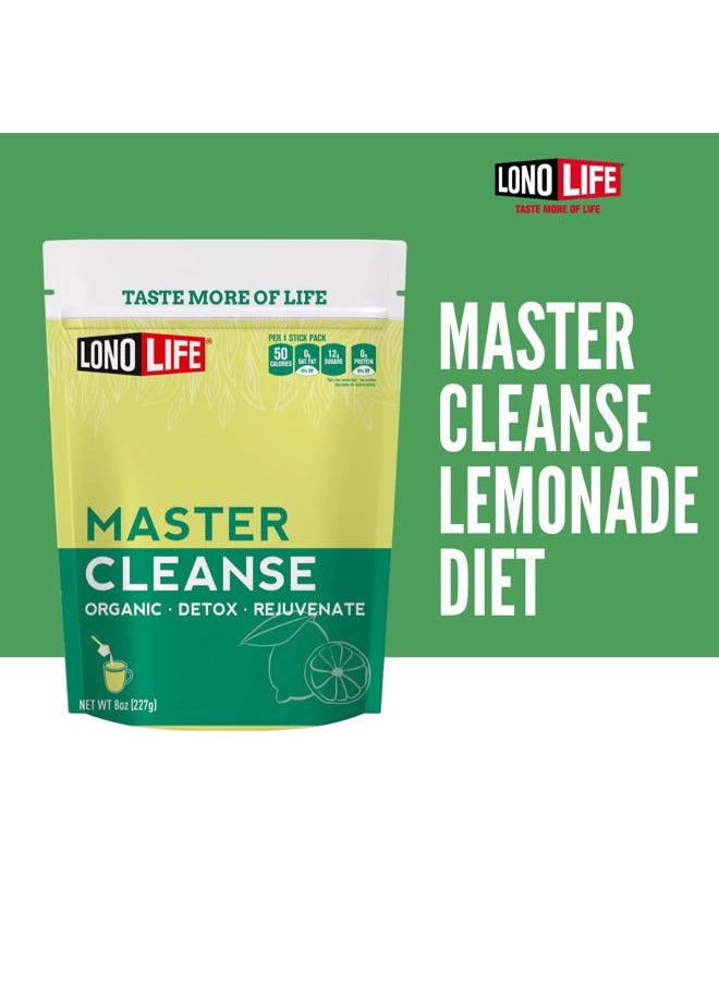 LonoLife - Cleanse Co- Master Cleanse Lemonade - Detox Lemonade Diet Powder - Organic, Gluten-Free - 8 oz Bulk Package- 15 Servings - Image 1