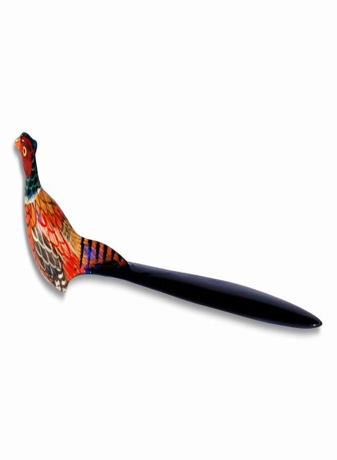 Lx Hand Painted Pheasant Bird Letter Opener - Image 1