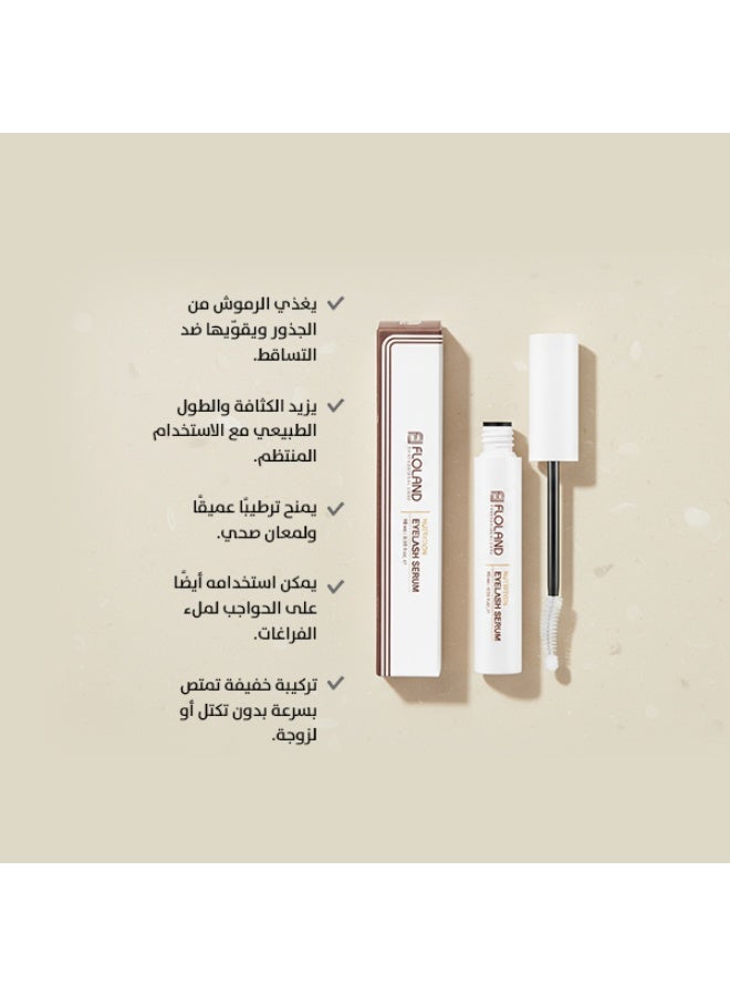 Floland Eyelash Nutrition Serum 10ml | Promotes Longer & Fuller Lashes | Professional Korean Lash Growth Serum - Image 4