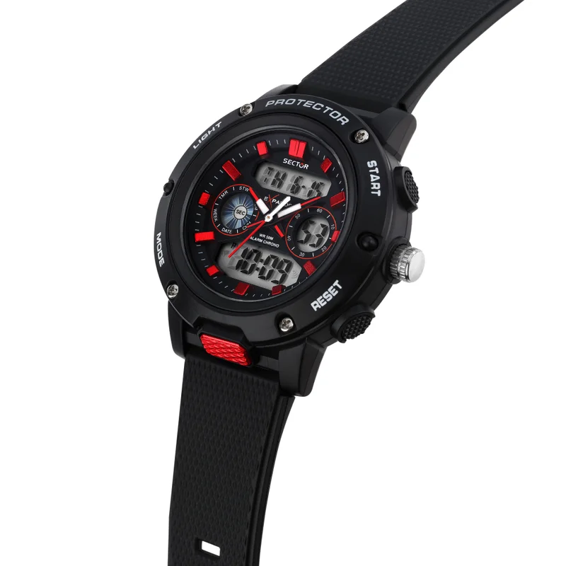 Sector  EX-45 collection Men's Black Plastic watch - R3251293002 for Men | Best Price UAE