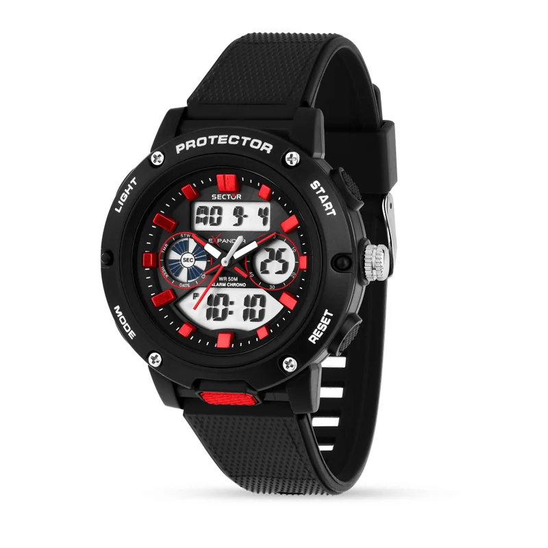 Sector  EX-45 collection Men's Black Plastic watch - R3251293002 for Men | Best Price UAE