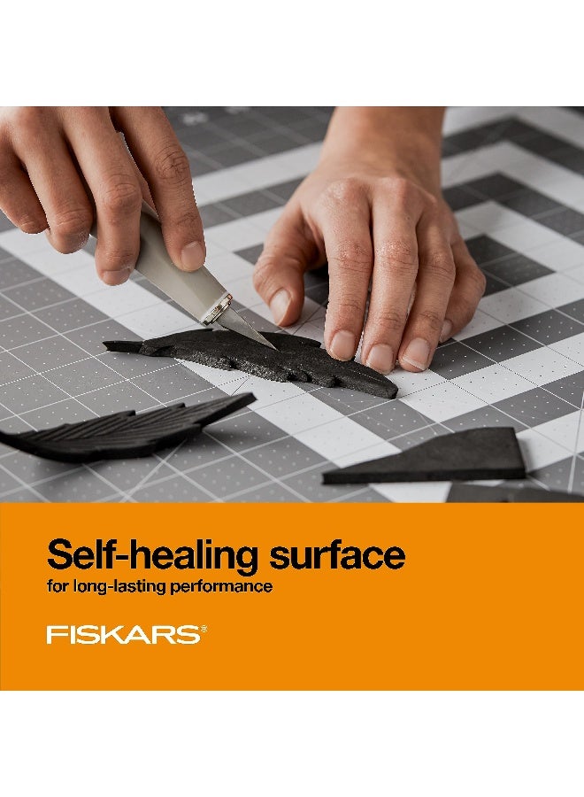 Fiskars Self Healing Cutting Mat for Quilting, Arts and Crafts, 24" x 36" Grid, Sewing Mat, Craft Cutting Board, Sewing Supplies and Quilting Tools - Image 3