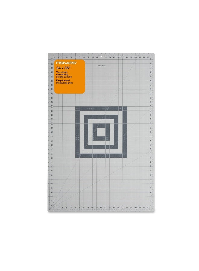 Fiskars Self Healing Cutting Mat for Quilting, Arts and Crafts, 24" x 36" Grid, Sewing Mat, Craft Cutting Board, Sewing Supplies and Quilting Tools - Image 1