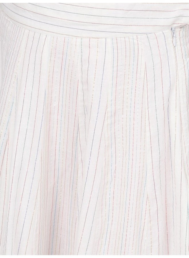 أيه كيه إس ليجنجا شولي مخطط باللونين الأبيض والماجنتا مع دوباتا - Image 3