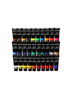 BRUSTRO Artists Acrylic Paint |120ml, 30 Shades (Complete Colour Range)| Ideal for Paper, Canvas, Water-based, Non-toxic, Inter-mixable, Perfect for Artists, Crafters, Students and Professionals - pzsku/Z1CB77CA947932522B0D6Z/45/_/1740118123/e5ee65e1-37d8-47b4-bc29-909b1c7c990d