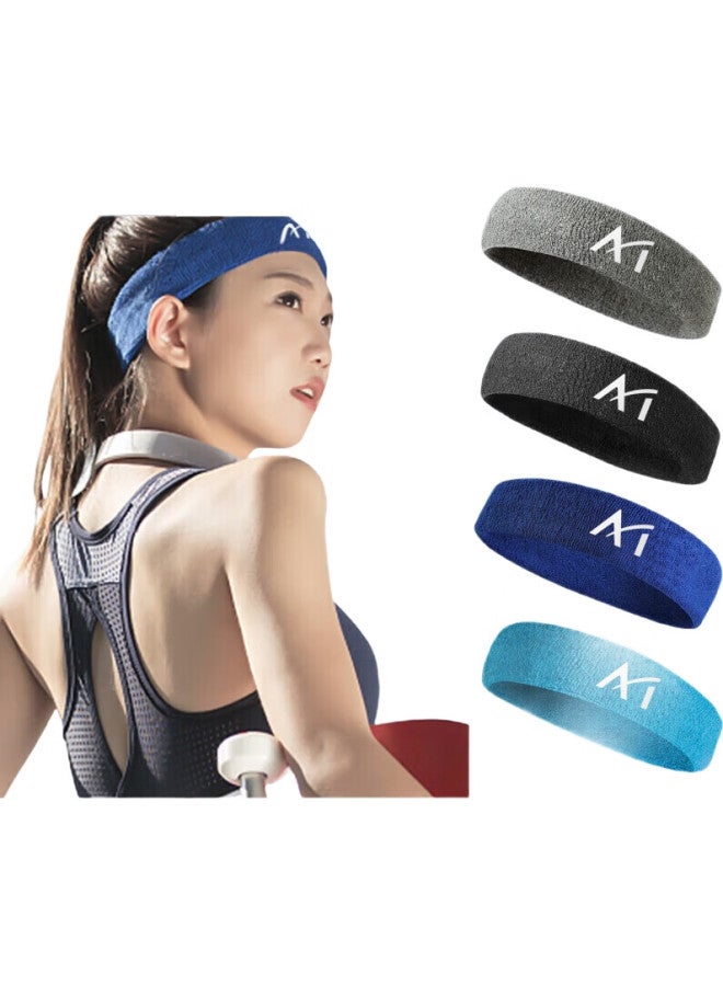Mdikawe Sports Headband For Men And Women, Sweat-Absorbing Headband, Sweat-Stopping Band, Running Sweat-Guiding Band, Basketball Sweat-Proof Headband, Single Piece, Zodiac Year Red - Image 3