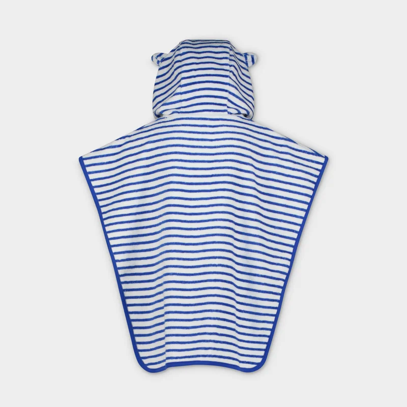 myko kids Blue Mykonos Beach Poncho
