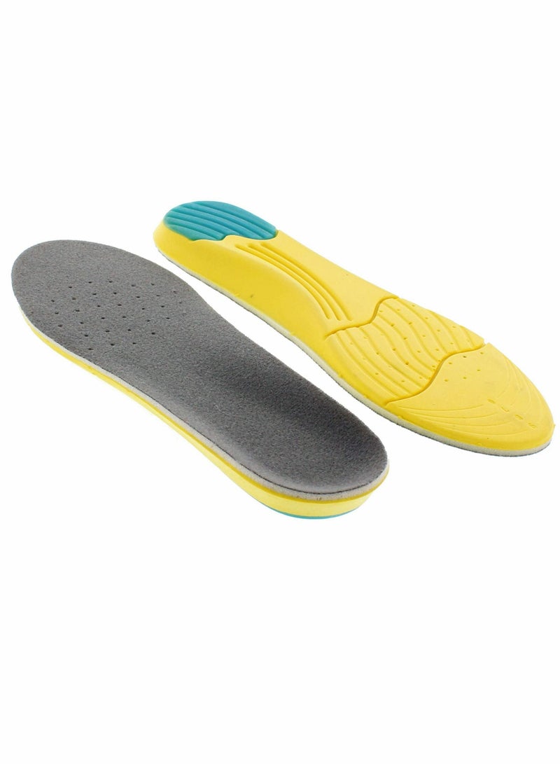 Excefore Orthotic Plantar Fasciitis Insoles, Memory Foam Insoles, 1/2 Inch Height Increase, Excellent Shock Absorption and Cushioning Comfort Insoles for Men and Women (Men 38-42.5/ Women 37-42) - Image 5