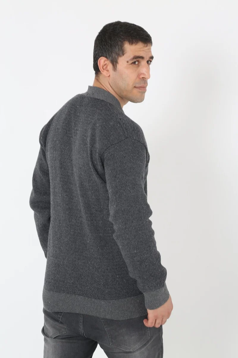 KMK Kombin KMK Combination Baba Super Oversized Knitwear Buttoned Knitted Cardigan & Sweater
