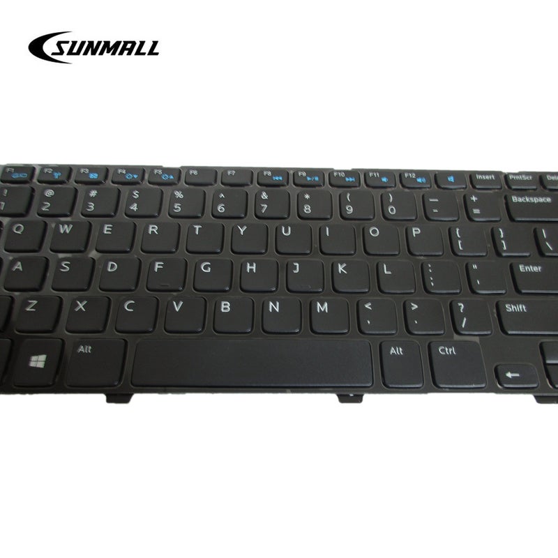 SUNMALL Laptop Keyboard Replacement Without Backlit Compatible with Inspiron 15 3521 3537 15v-1316 15R 3521 3537 5521 5528 5537 5535 M531R, atitude 3540, Vostro 2521 US Layout P/N NSK-LA0SC NSK-DY0SW - Image 5