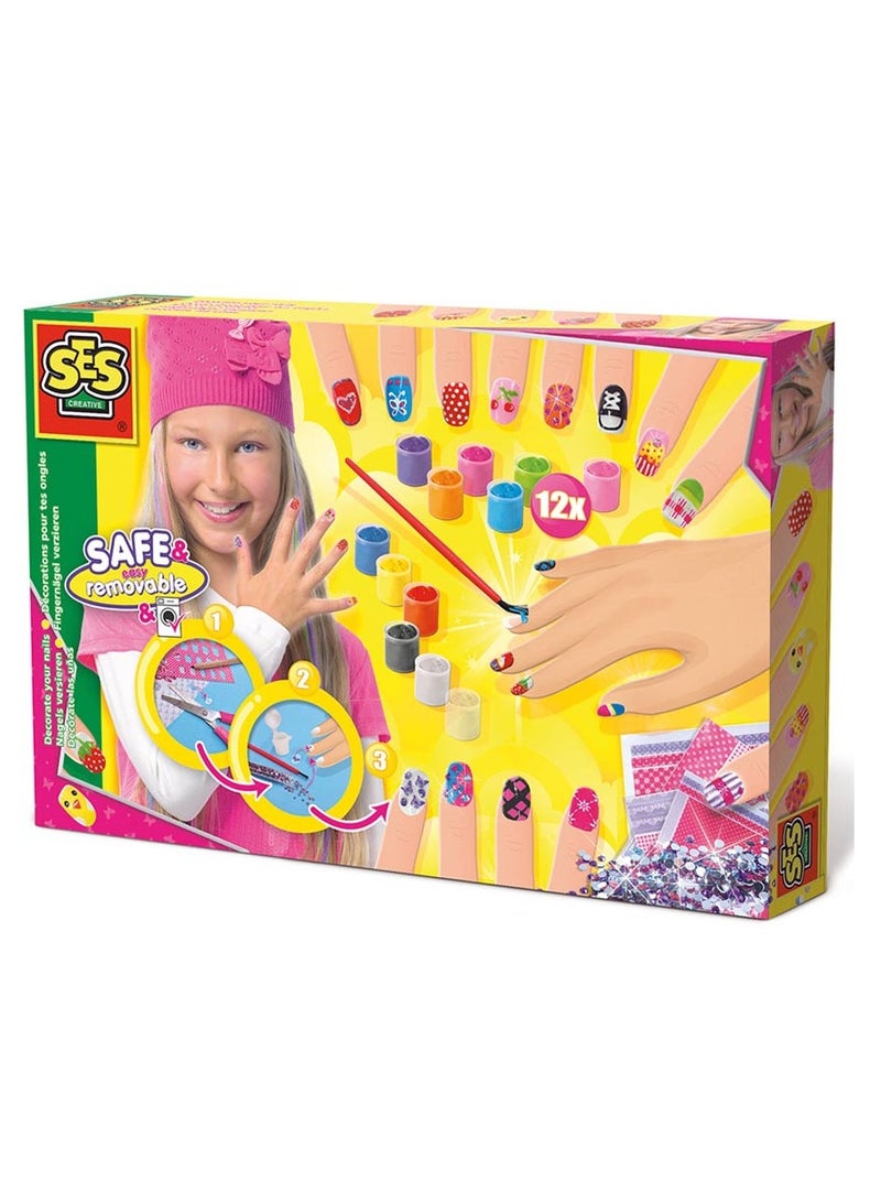 SES Creative -  Decorate Your Nails, Multicolour - Image 1