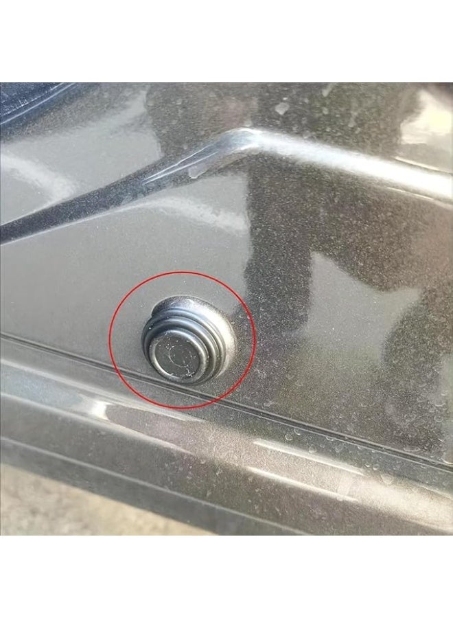 My souq English: Universal Car Door Shock Absorbers - 2.8cm Rubber Cushion Gaskets for Sound Insulation & Scratches Protection - Pack of (8 Quantity)- Black - Image 4