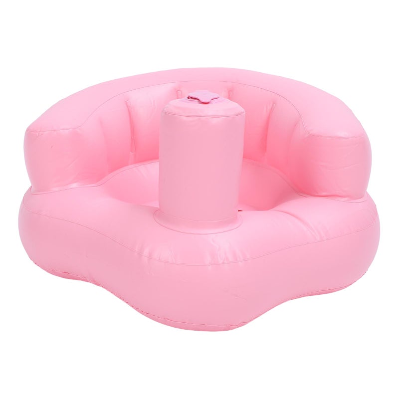 Inflatable Baby Seat: 0.3mm Thick Leakproof PVC Separate Gasbags Wraparound Support - Multi-Purpose Inflatable Infant Support Chair for Home Bathroom Beach Feeding Playing Bathing

Wait, let me adjust - Image 5