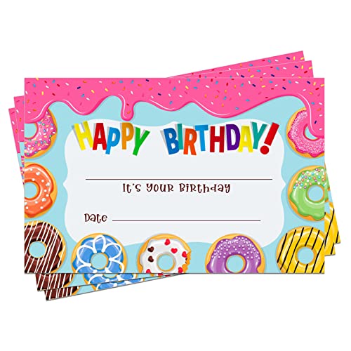 FaCraft Birthday Certificates for Students - 30PCS Happy Birthday Certificates for Kids Classroom from Teacher Back to School Supplies Preschool Kindergarten Classroom Students Birthdays Awards Gifts - Image 1