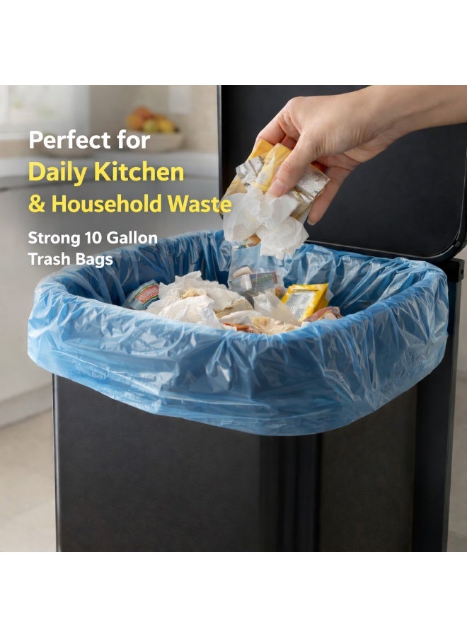 DAN Plastic Trash Bags 10 Gallon – 80 Bags | Perforated | 400 g - Image 4