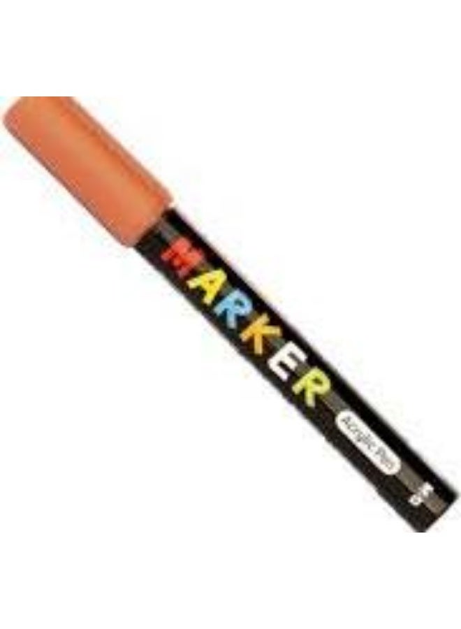 M&G Decorative Acrylic Marker 1-2mm Orange