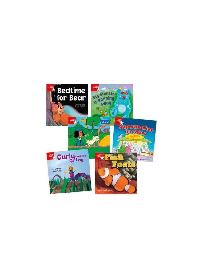 Learn at Home:Star Reading Red Level Pack (5 fiction and 1 non-fiction book)  - Image 1