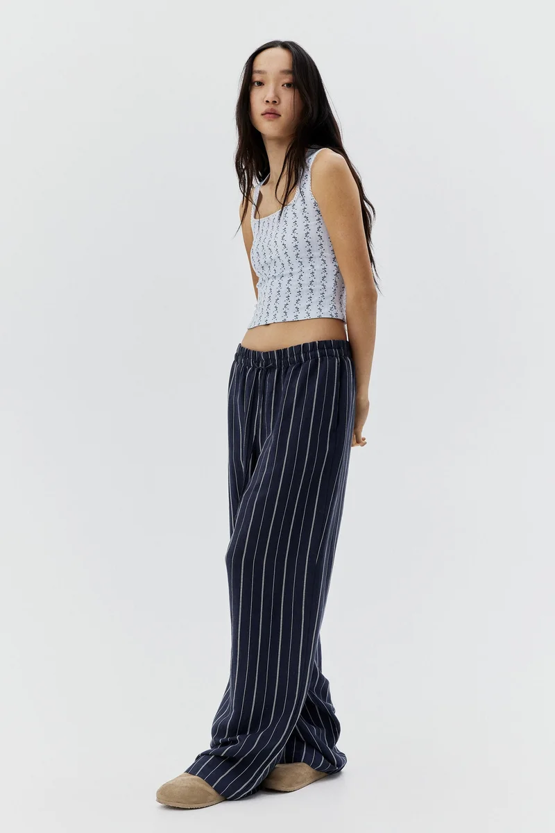 H&M Picot-trimmed vest top