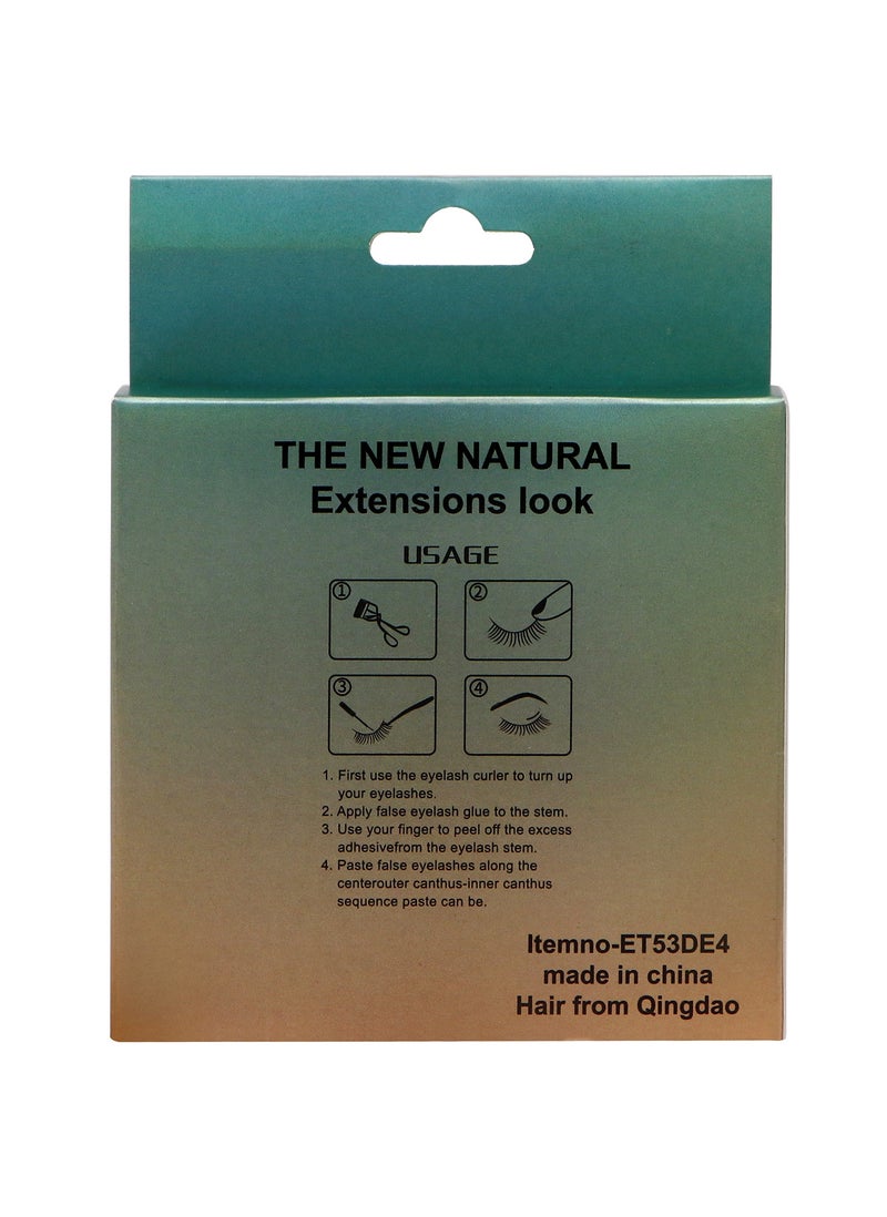 Everytime53 Women's 4 Pair Natural Look Eye Lashes - F10 - Image 3