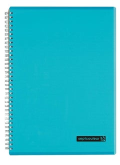 Maruman Sept Couleur A4 Size Spiral Notebook Light Blue Cover  - Image 1