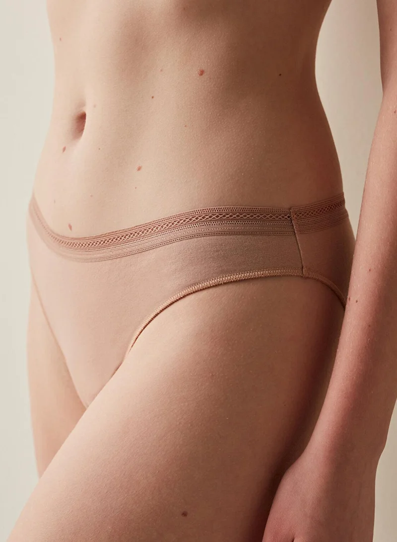 بنتي سراويل داخلية قطنية بيج سهلة الارتداء