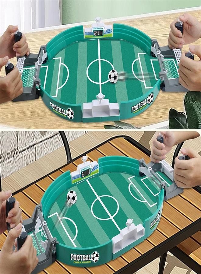Football Table Interactive Game, Desktop Football Board Game, Mini Foosball Table, Tables Soccer Pinball Games, Desktop Sports Board Game for Parent-Child Interaction Night - Image 3