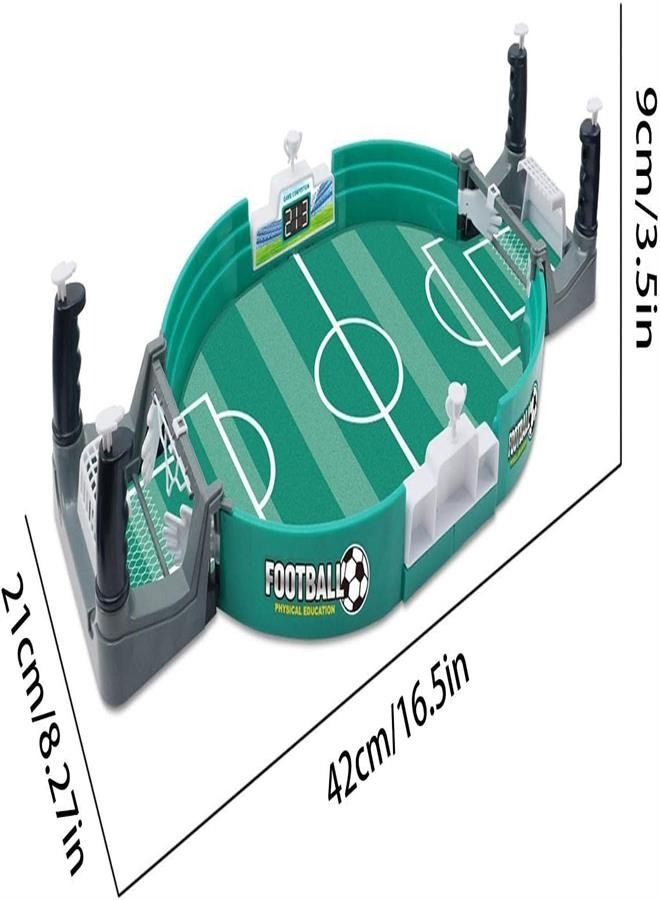 Football Table Interactive Game, Desktop Football Board Game, Mini Foosball Table, Tables Soccer Pinball Games, Desktop Sports Board Game for Parent-Child Interaction Night - Image 4