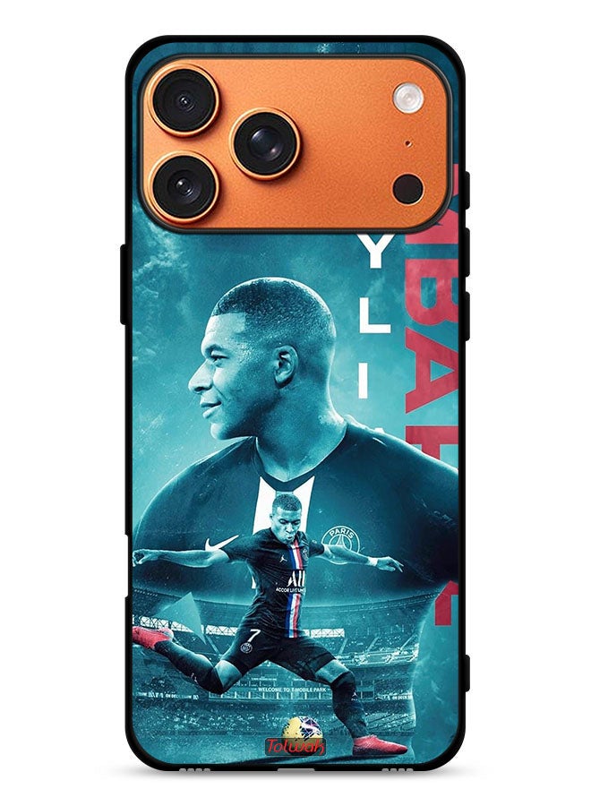 Tolwak Apple iPhone 17 Pro Max Protective Case Cover Mbappe Poster - Image 1
